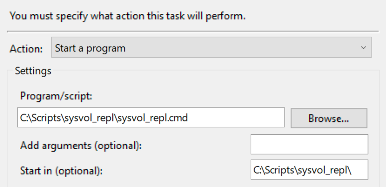 create repl action