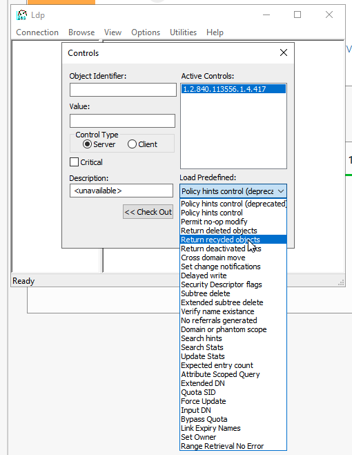 ldp controls