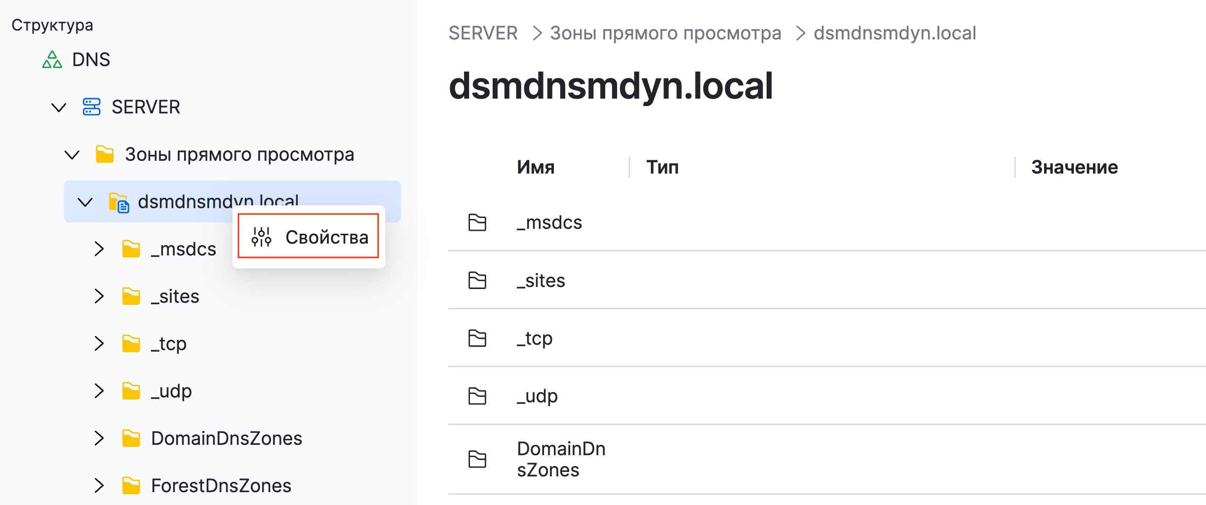 dsm dns view dns zone 1