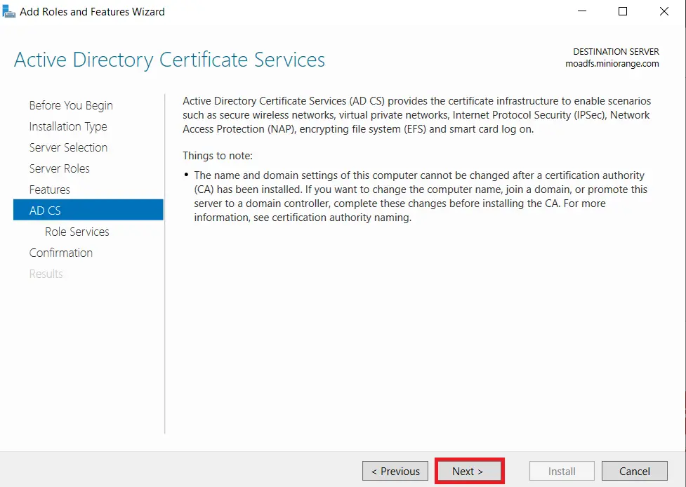 6 active directory certificate service