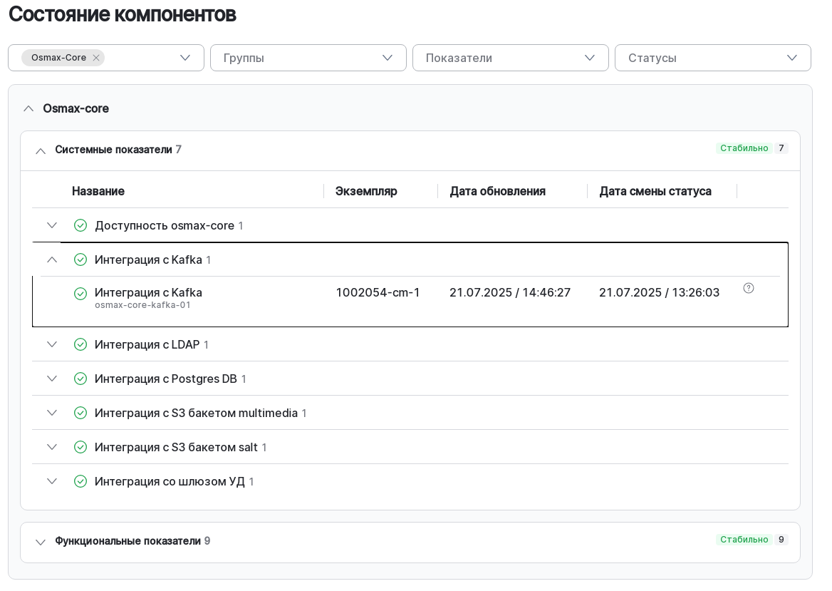 observer system components