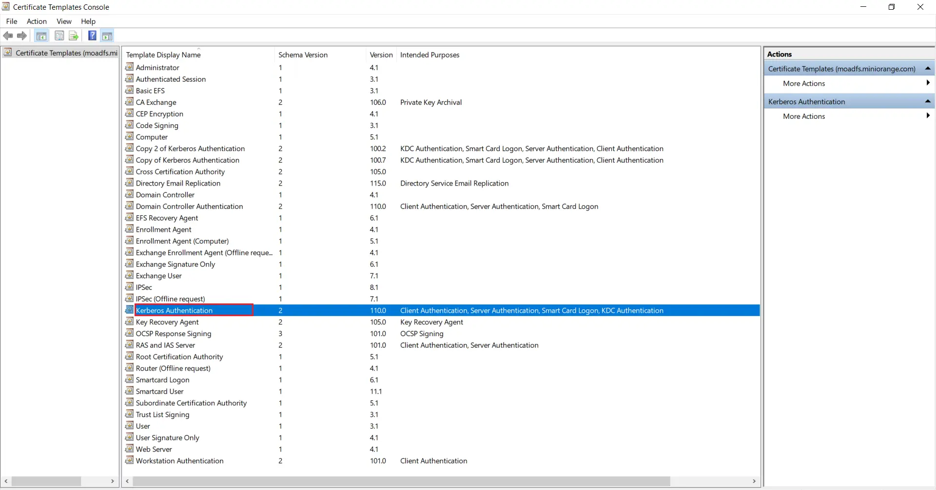 1 kerberos auth