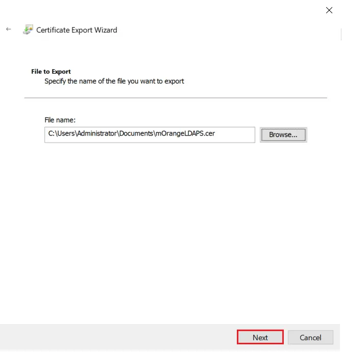 5 file to export