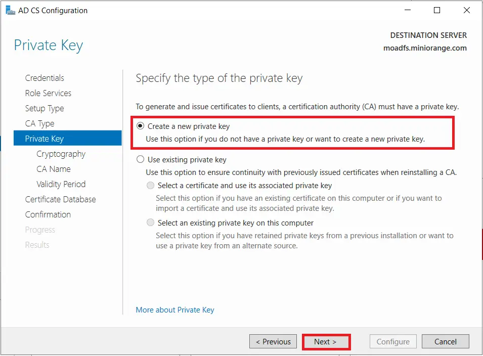 13 private key